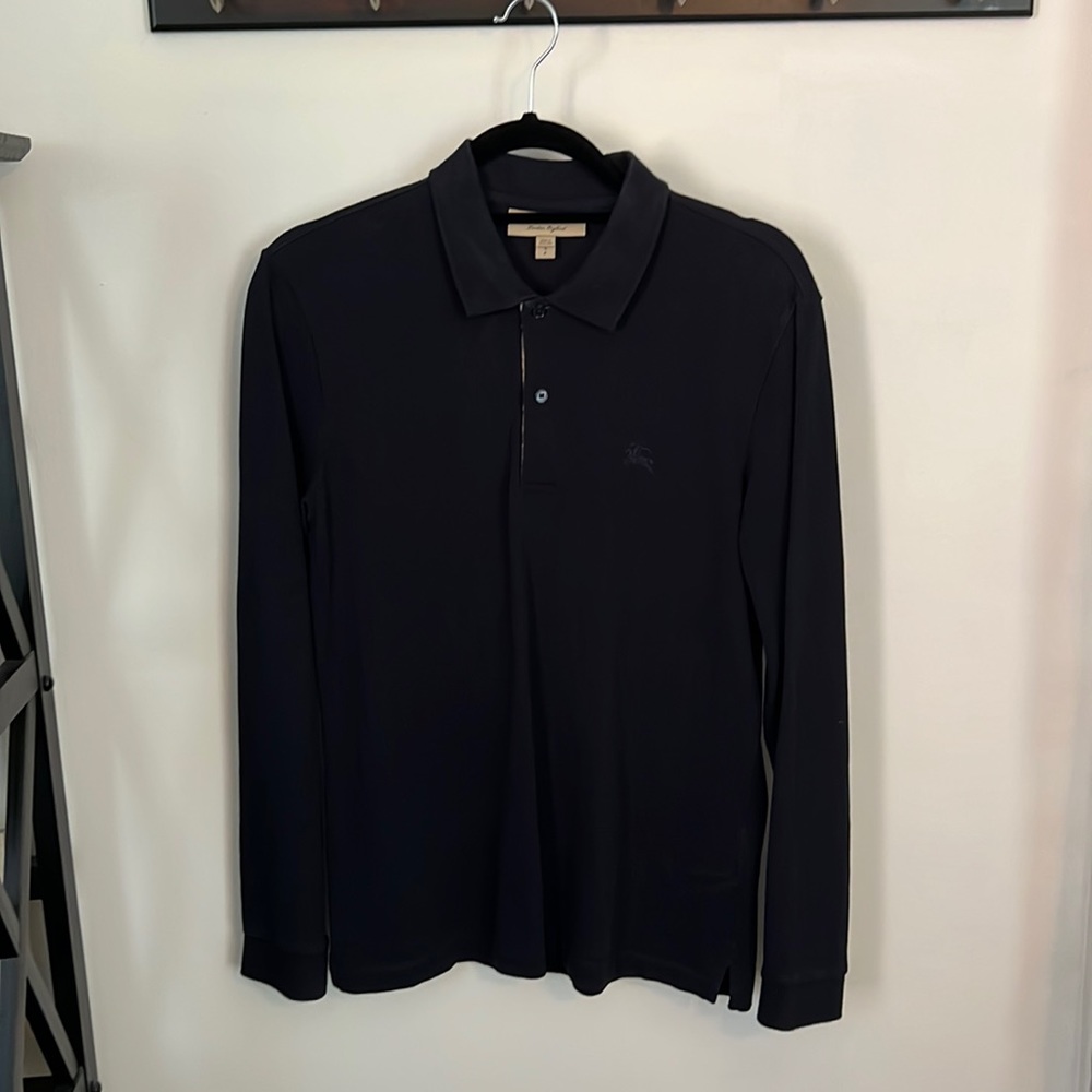 Burberry Long Sleeve Polo